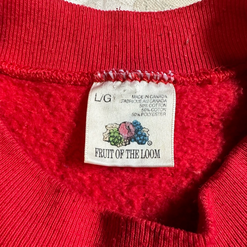 90s Montreal Canadians Fruit of the Loom Crewneck - Picture 3 of 5
